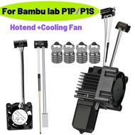 Hotend For Bambu Lab P1P P1S Hardened Steel Nozzle Bamboo Bambulabs Combo Thermistor For bambu lab c