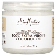 SheaMoisture, Head-To-Toe Nourishing Hydration, 100% Extra Virgin Coconut Oil, 14.5 fl oz (411 ml)