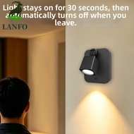 LANFO Magnetic Wall Lamp, Modern Style Rechargeable Rechargeable Spotlight, Eye Protection Magnetic 