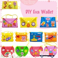 TB ✨Art and Craft for Kindergarten✨ 1pc 3D Eva Foam Wallet Pre-Cut DIY Craft Kits Early Learning too