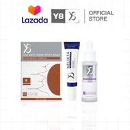 Y8 Set จัดการฝ้า กระ จุดด่างดำ (สบู่ LHA + ครีม MELIX14 + เซรั่ม LUMITECH)