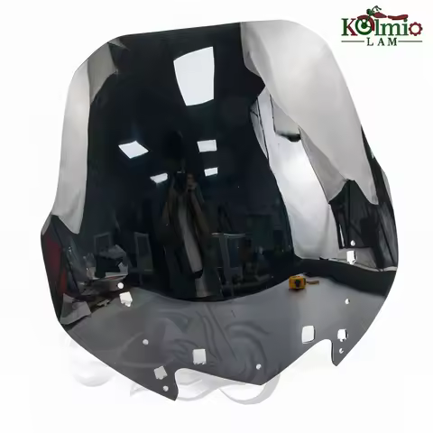 Fit For 2006 - 2012 Yamaha FJR1300 FJR 1300 Motorcycle Windscreen Black Clear Windshield FJR1300A 20