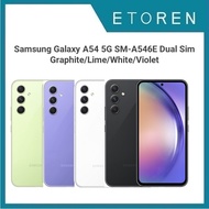 Samsung Galaxy A54 5G SM-A546E Dual Sim 256GB Graphite/Lime/White/Violet (8GB RAM)