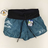 T8 WOMEN SHERPA SHORTS INKED TEAL