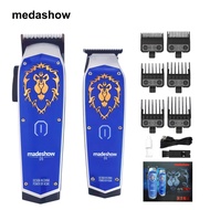 ZSZ | Madeshow D6+ Functional Powerful Rechargeable Professional Wireless Barber Kit Hair Clipper Se