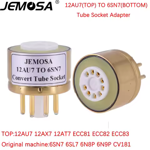 1PC 12AU7 12AX7 12AT7 ECC81 ECC82 ECC83 TO 6SN7 6SL7 6N8P 6N9P ECC32 DIY HIFI Audio Vacuum Tube Ampl