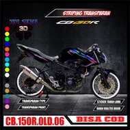 Transparent Striping HONDA CB 150R OLD Variation Sticker list body Motorcycle HONDA CB 150R OLD CODE 06