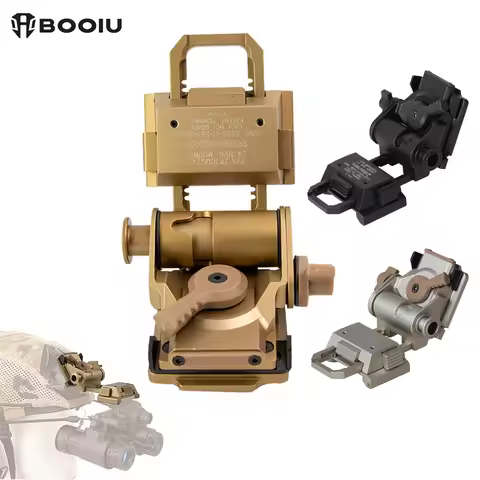 BOOIU Metal/Nylon L4G24 NVG Helmet Mount Holder for PVS15/18 GPNVG18 Goggle Night Vision Stent Outdo