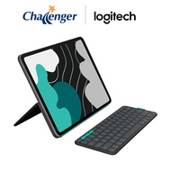 Logitech Flip Folio for iPad Pro 13" (M4), iPad Air 13" (M2, M3) - Graphite
