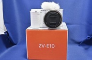 想收!!白色Sony ZV E10 連16-50mm kit