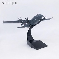 Adepe USA C130 Transport Aircraft in 1:200 Scale with Stationary Aircraft Model