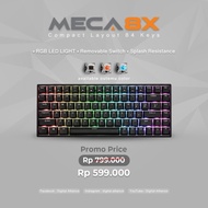 KEYBIRTH SHOP Keyboard Digital Alliance Meca 8X RGB - Keyboard Gaming DA Meca 8X