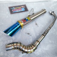 NLK EXHAUST RC OPEN FOR WAVE 100/125 EX5 KRISS 100 125 LAGENDA SRL BONUS SYM DREAM SMASH EZ 115