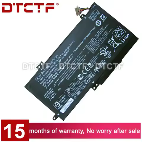 DTCTF 11.4V 48Wh 4050mAh Model LE03XL HSTNN-PB6M/YB5Q battery For HP Envy x360 M6-W pavilion x360 13