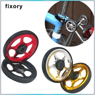 fixory -light Folding bike Wheels Refit for Brompton Pushing Folded Transport EZ Wheels