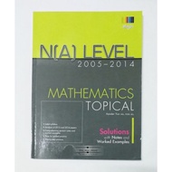 ✨Second-Hand✨N(A) Level(STPM) (2005-2014) MATHEMATICS Topical(Ready Stock)