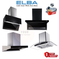 Elba Designer Cooker Hood EH-J9088(SS) / EH-Q9126ST(BK) / EH-Q9633ST(SS) / EH-Q9327ST(BK)