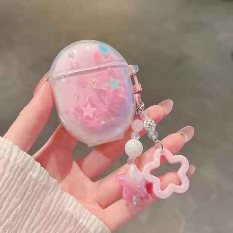 Case for Xiaomi Redmi Buds 3 Pro Case Cartoon Soft Cover for Redmi Buds 4 Case With Keychain Wireles