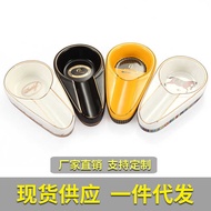 Ashtray Ceramic Cigar Ashtray Single Cigar Tank Portable Cigar Tank Creative Household Multicolor Ci