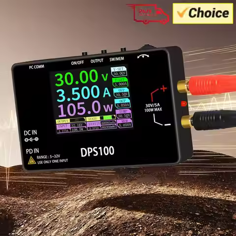 DPS100 Pocket Laboratory DC Power Supply 30V 5A 100W Adjustable Voltage Regulator Bench Switching PD