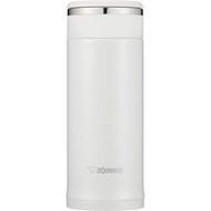 ZOJIRUSHI SM-JF36-WA Water bottle stainless Mug Drink directly lightweight 360ml Cool Keep warm white
