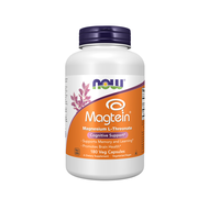 NOW Foods Magtein® Magnesium L-Threonate 2000 mg 90 Veg Capsules (66.6 mg per Capsule)