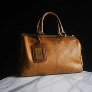 【老時光 OLD-TIME】早期二手包Alviero Martini地圖波士頓包