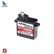 🔥servo digital servo rc phụ kiện xe rc AFRC-D1708MG 4.3g Mini Metal Teeth Digital Hollow Cup Steerin