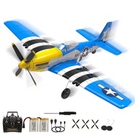P51D RC Plane 4CH 2.4GHz RTF Remote Control Airplane P-51 Mustang Fighter Glider Aircraft Ready to F