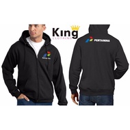 Pertamina 2 King Clothing Zipper Hoodie Sweater Jacket Hoodie Lelaki Oversize Hoodie Oversized Hoodi
