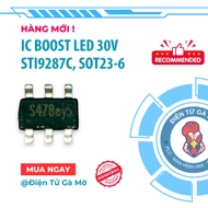 [1 CON] IC Boost LED Sticker STI9287C 30V, 1.4A SOT23-6 (Genuine)