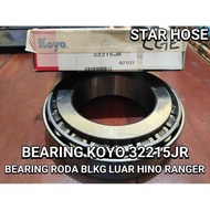 BEARING KLAHER 32215JR OUTER REAR WHEEL BEARING HINO RANGER