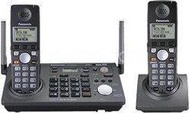 Panasonic KX-TG6700 雙外線 2子機 雙撥號盤 答錄 無線電話,可8支子機,監聽,2外線,9成新