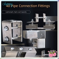 CHERRY Square Tube Connector, galvanizing carbon steel Pipe Fixed Joint,  40*40mm solderless Fixed P