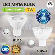 LED 7W MR16 Bulb GU10 GU5.3 Mentol Spotlight Track Light Tracklight Eyeball Ceiling Downlight Lamp D