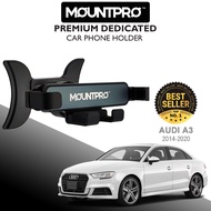 𝗠𝗢𝗨𝗡𝗧𝗣𝗥𝗢™ Premium Dedicated Car Phone Holder Audi A3 (2019-2020)