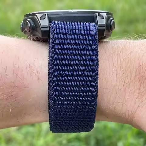 Nylon Quick Fit Watch Band for Garmin Tactix 8 Delta/Fenix 8 7X/Epix Pro/G1/Forerunner 965/Enduro 3 