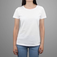 XS Plain White T shirt for Women