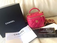 Chanel 乾燥玫瑰紅小癈包