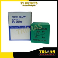 TRIMAS Original Spektron Proton Saga BLM FLX Savvy Waja 4 PIN Fan Relay PW851534 PW537074