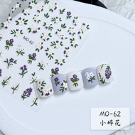 5d Flower Nail Stickers