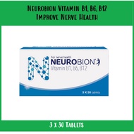 Neurobion Vitamin B1, B6, B12 Tablets (3 x 30's)