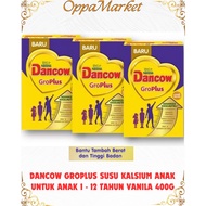 Dancow Groplus Growth Milk for Children 1-12 Years Old Vanilla Flavor 400G