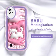 Realme U1 2 Pro Narzo 20 30 30A 20A 50 Pro 50i 50A Prime Q5 Phone Case 3D love cat pattern colorful 