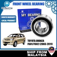 MWB-3033 MY Front Wheel Bearing Depan Toyota Avanza F601/F602 30BWD10ACA36 AU0625-1LL/L588 DEPAN
