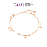 TAKA Jewellery Dolce 18K Gold Anklet