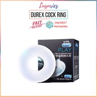 Durex Play Pleasure Ring Cock Ring Sex Toy For Men Strong and Firm Hold Long Lasting for Erection Vibrator Single Sizes