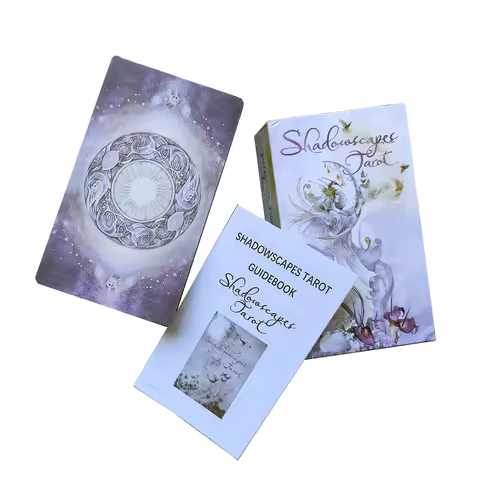 12x7cm Shadowscapes Divination Tarot with Guide Book myths, and folklore from cultures around the wo