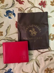 Santa Barbara Polo & Racquet Club 紅色錢包