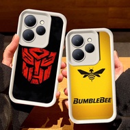 White Casing for Tecno POP 8 Spark 30C GO1 GO1S GO GO GO2 9 20 Pova 5 4 7 6 Pro 2024 2023 Plus Camon